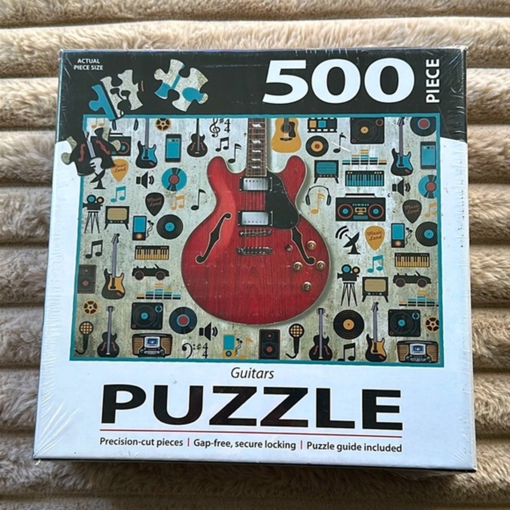 Guitars Puzzle 500 pieces